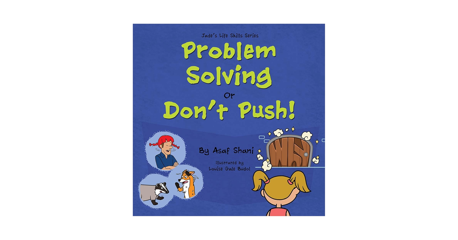 Asaf_Shani's tweet card. How do you tackle a 'no'? How do you team up with a friend to mutually find a satisfying solution? In this book - the 10th of the Jade Life Skills Series - Jade learns how to create a door in a wall...