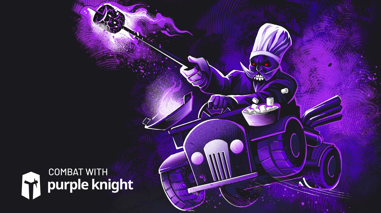 muller0907's tweet card. Purple Knight