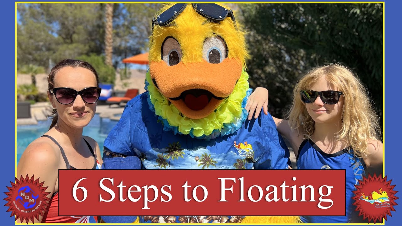 Duckieparagon's tweet card. 6 Steps to Floating - water safety tip! How to Float!