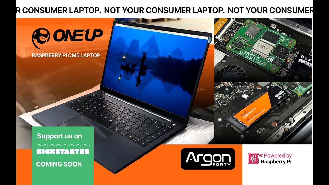 argon_forty's tweet card. Behind the Build: Prototyping the Argon ONE UP 🔧