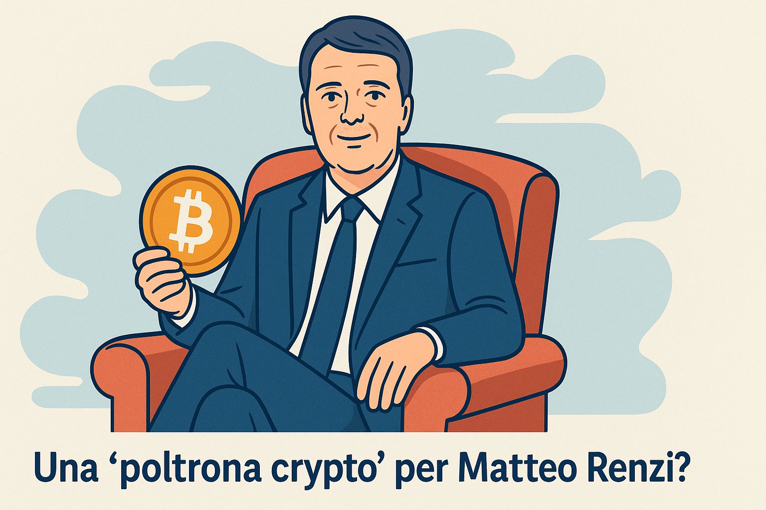 crypto_gateway's tweet card. Sta facendo discutere la nomina dell’ex Presidente del Consiglio Matteo Renzi nel cda della società bio-crypto Enlivex. Una pessima pubblicità per entrambi?