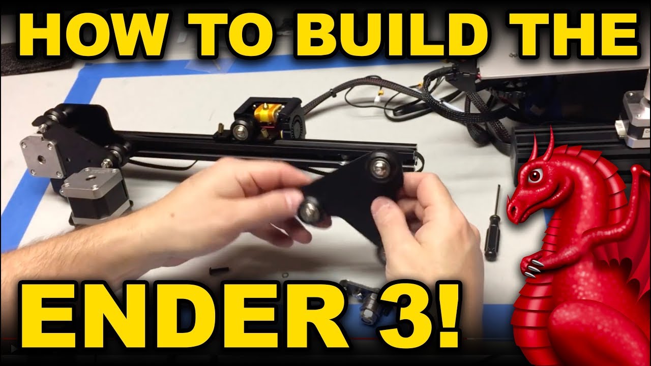 ArtofScaleModel's tweet card. Creality Ender 3 assembly and pro build tips