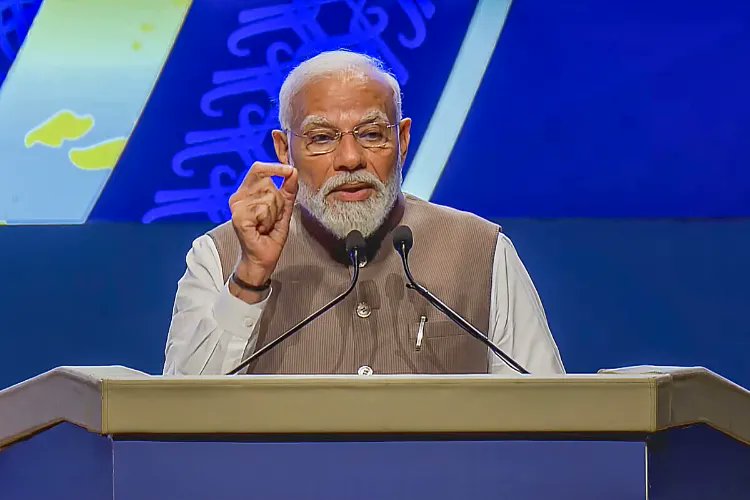 AwazThevoice's tweet card. Prime Minister Narendra Modi on Wednesday said that India is dreaming big, doing bigger and delivering the best as he urged investors to come to India as co creators in the journey of a developed...