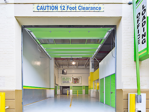 StoragePost's tweet card. First Month Rent Free on Select Self Storage Rent Online