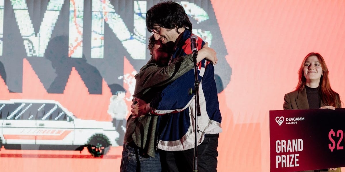 GIBiz's tweet card. Other winners at the indie-focused event included Despelote, Promise Mascot Agency, and Rockbeasts