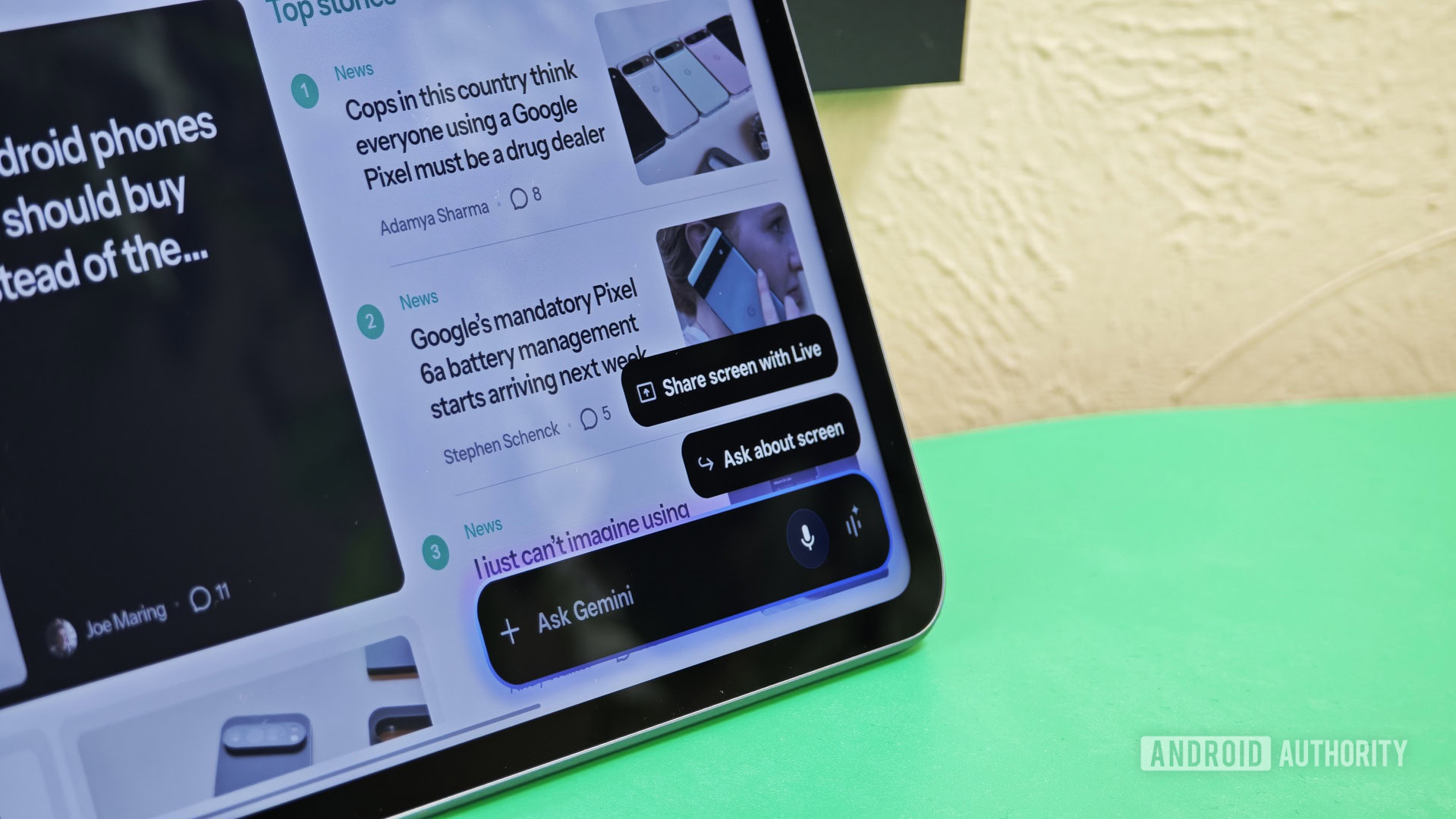 _tech_robot_'s tweet card. Google Gemini may soon add new tricks that improve how it functions on Android devices with larger screens, such as tablets and foldables.
