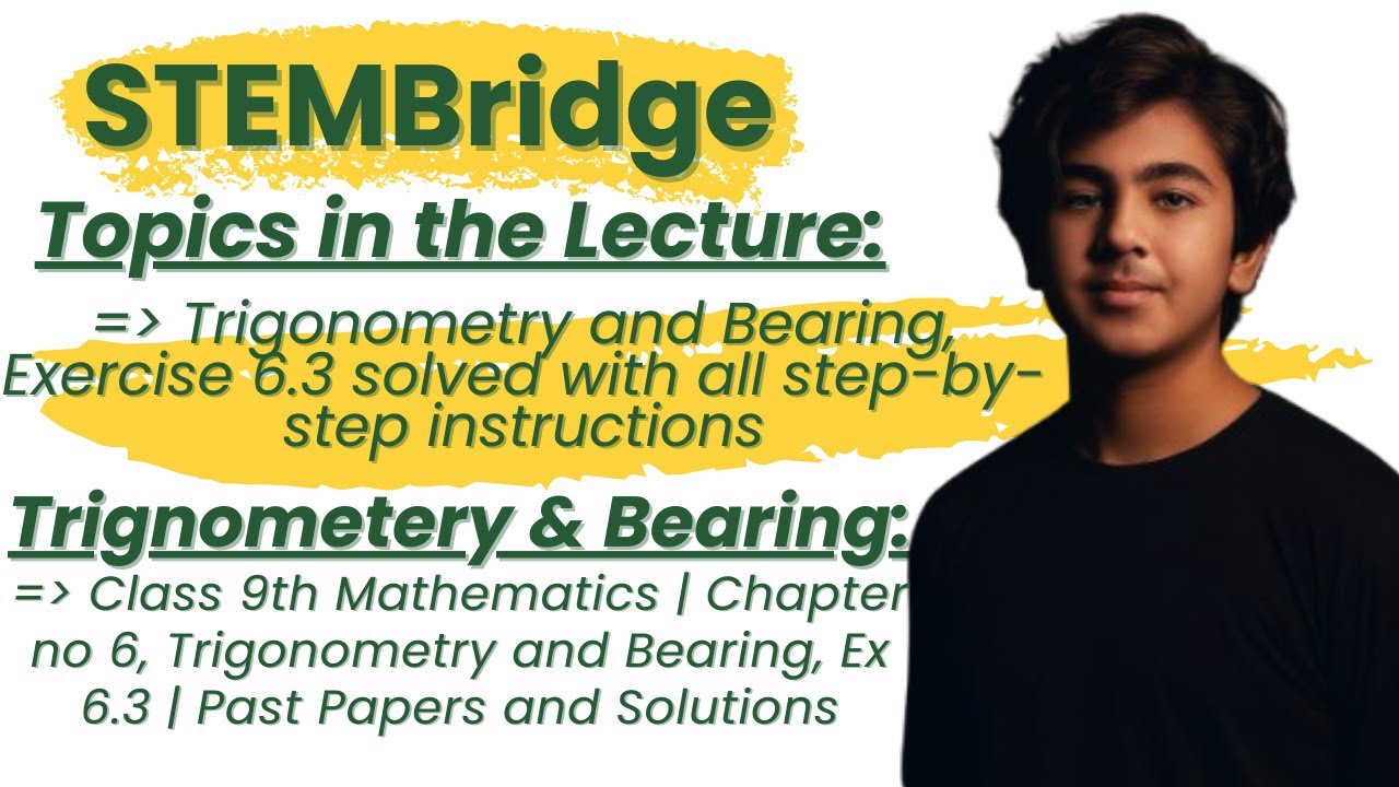 AarishAsifKhan's tweet card. Class 9th Mathematics | Exercise 6.3 Explained | Past Paper Questions...