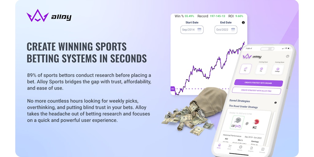 TBLAndroidGames's tweet card. Alloy is a data-driven tool for intelligent sports betting. Create profitable betting systems with a fast and straightforward interface regardless of your technical skill. Leverage 10+ years of...