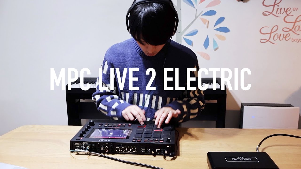 riffman_mpc's tweet card. MPC LIVE 2 ELECTRIC 「jam」