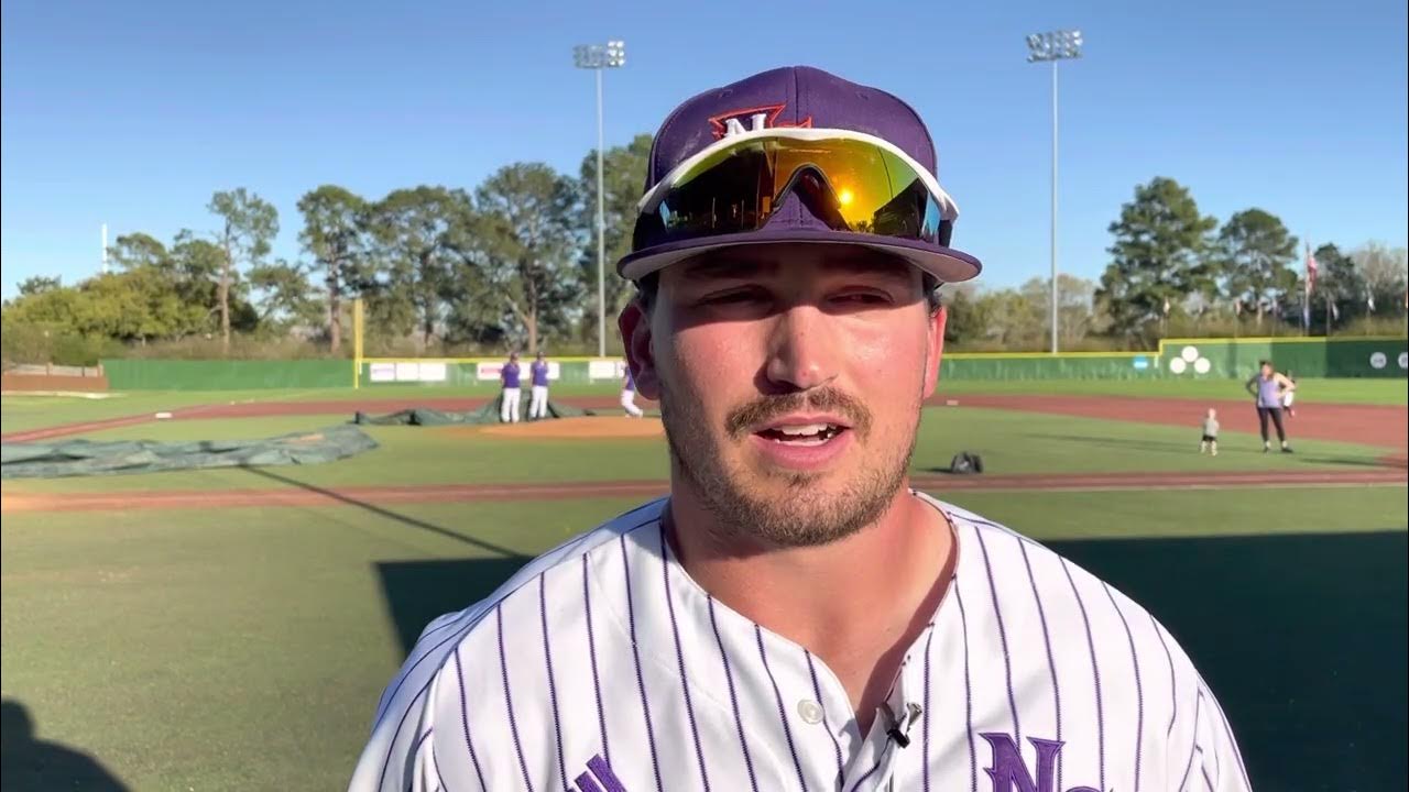 NSUDemonsBSB's tweet card. Jacob Farrell discusses his career day in Saturday’s win against UTA.
