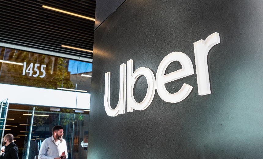 SecurityEditor's tweet card. Ride-hailing app maker Uber says a data breach at a third party is responsible for the appearance on a hacking forum of internal data. The data is unrelated to the