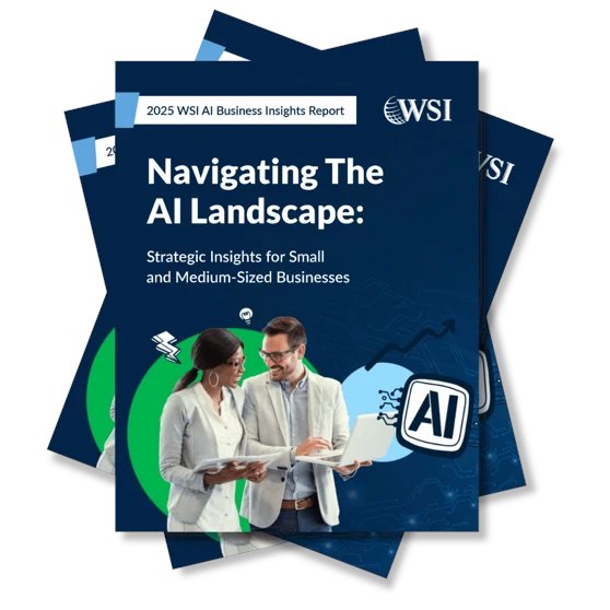 wsiebiz's tweet card. Explore how small and medium-sized businesses can bridge the AI execution gap with external consultants to achieve successful AI integration and stay competitive.