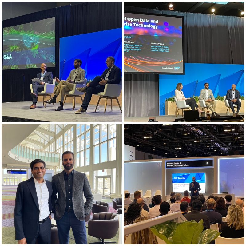 NwCrook's tweet card. The value of Datasphere & our data fabric strategy was on full display all week at Sapphire! Irfan was seemingly everywhere! I was lucky enough for one of my customers to grab some of his time, and...