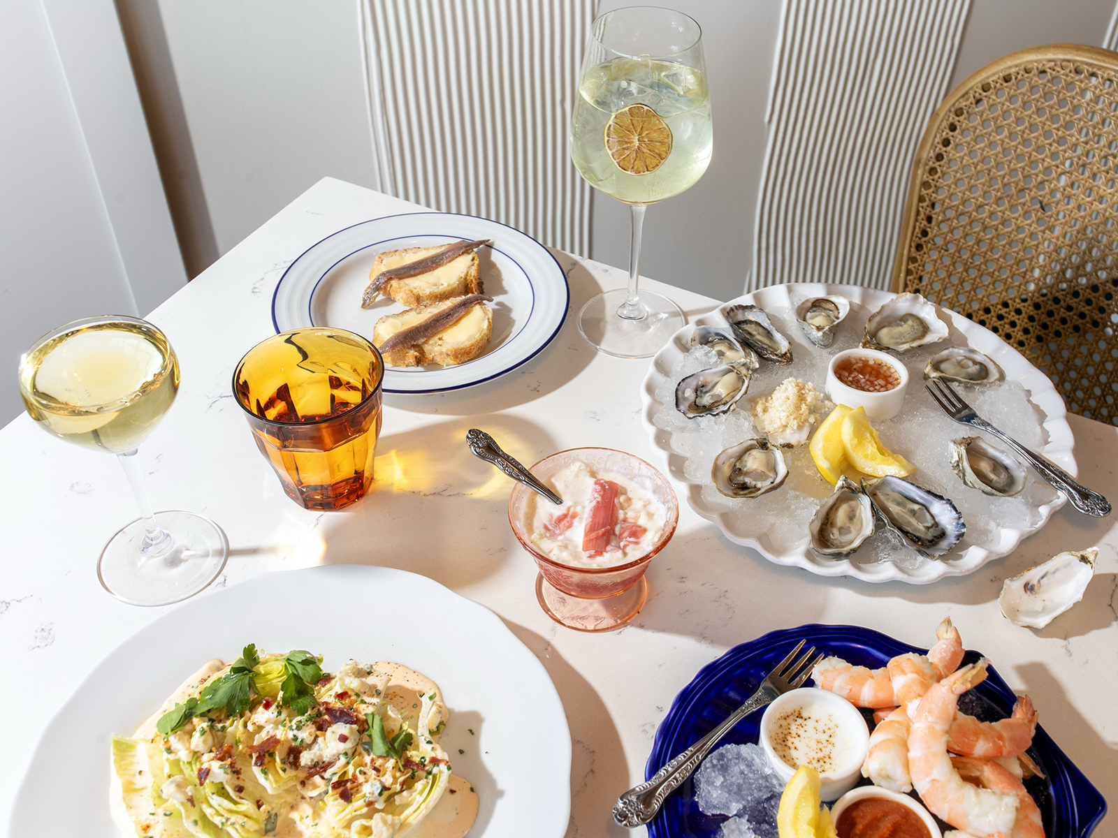 5280Magazine's tweet card. 1. Blue Island Oyster Bar and Seafood 2. Fish N Beer 3. Jax Fish House 4. Salt Water Social 5. Traveling Mercies 6. Water Grill—and more.