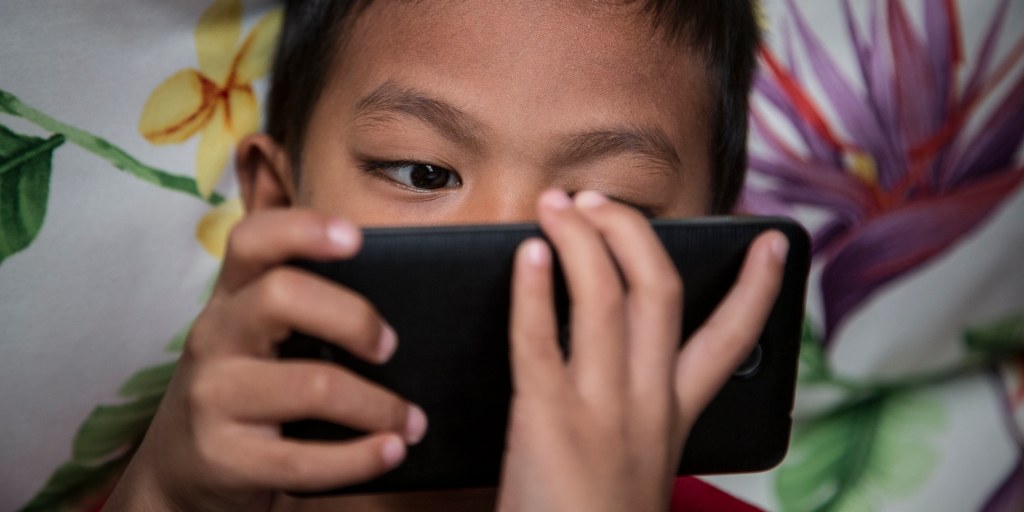 TinyLabProd's tweet card. That digital nanny may be a 'gossip.'