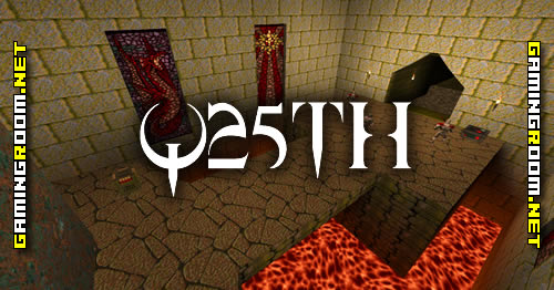 LscaEduardo's tweet card. Q25th é um mod para Quake clássico que traz novos 2 mapas, portas rotatórias, escadas, escopetas, metralhadoras, cartuchos vazios e um Zombie Mode. Foi feito para celebrar os 25 anos do Quake e...