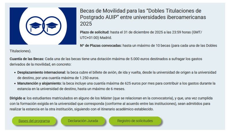 fbravo_SFM's tweet card. 📌 Doble máster DataForest + Bosques y Conservación Ambiental Está abierto el plazo para que los estudiantes de la UNAL y la UVa puedan cursar nuestro programa de doble maestría (https://lnkd.in/d4...