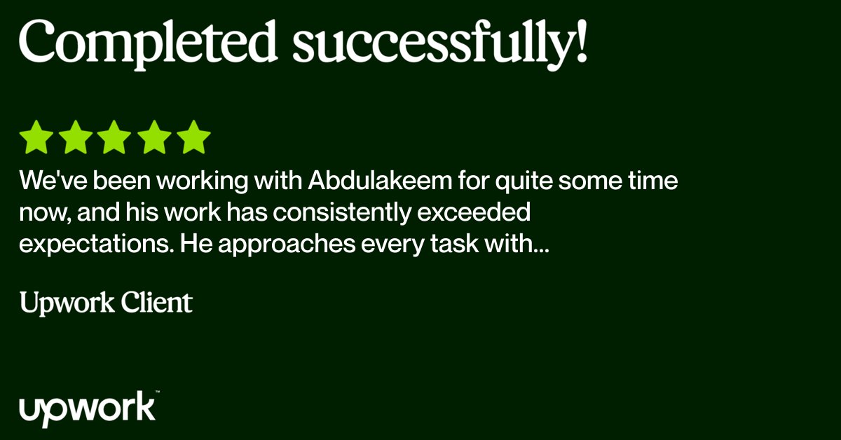 efficientraphic's tweet card. Hire top‑quality freelancers for your next project from the largest and most trusted freelancer site. Learn how you can get even more done with increased productivity and find out why 90% of our...