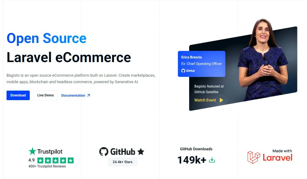 bitnesiacom's tweet card. Building an e-commerce platform has become easier thanks to open source solutions like Bagisto. This e-commerce framework offers high flexibility, optimal