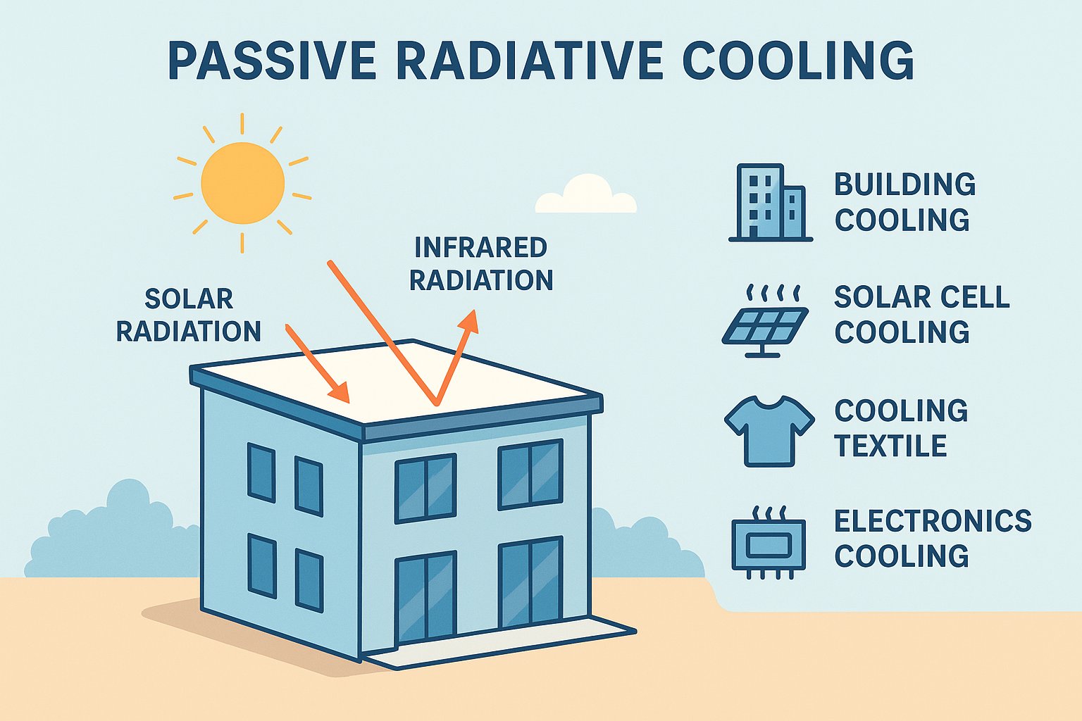 esutde's tweet card. In einer zunehmend wärmeren Welt gilt passive Strahlungskühlung als vielversprechende, energiearme Technologie zur Gebäudekühlung und weiteren Anwendungen, deren Effizienz jedoch noch durch technis...