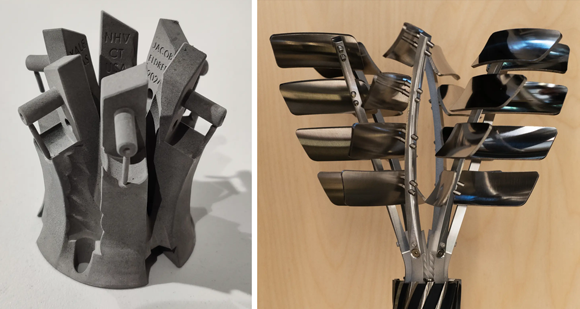 MetalAMMag's tweet card. Incus GmbH, based in Vienna, Austria, has additively manufactured a stainless steel 316L part for a ceremonial mace, designed by graduate