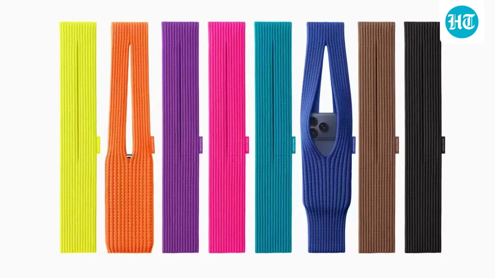 HTTech's tweet card. The limited-edition sock was introduced in short and long strap versions, priced between 149.95 and 229.95 dollars, roughly ₹12,600 to ₹20,300 in India.