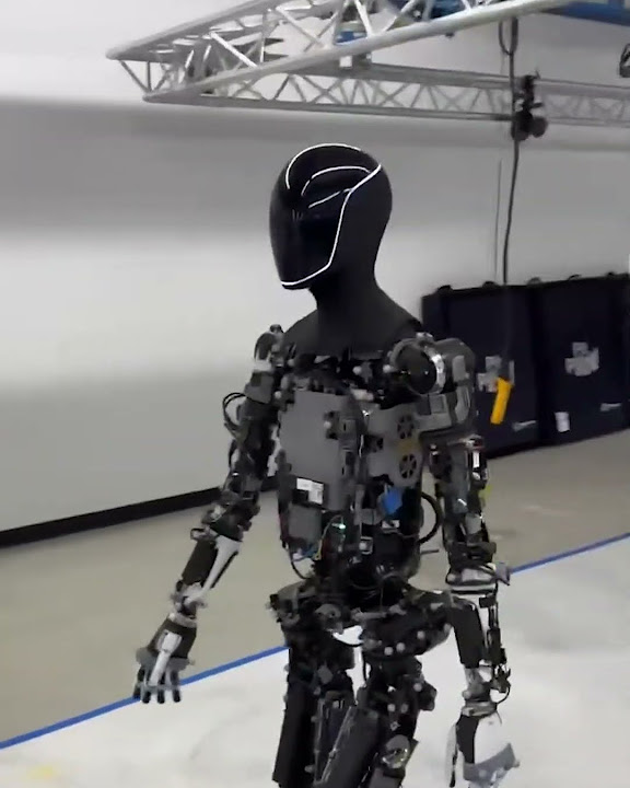 peterparc21's tweet card. Elon Musk Goes For Walk With New Robot Optimus