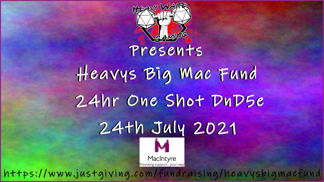 heavy_waite's tweet card. Help Adrian Waite raise money to support MacIntyre Care