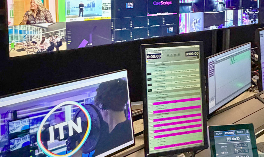 PanoramaAV's tweet card. Diseñada por Techex, la galería IP de baja latencia de ITN combina la plataforma Realtime Media de TAG Video Systems con Matrox ConvertIP.