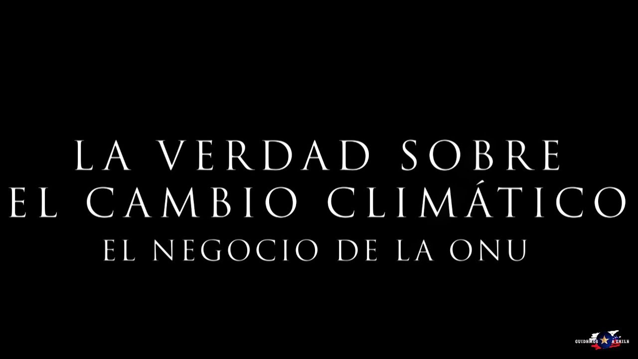 mcuadrai's tweet card. LA VERDAD SOBRE EL CAMBIO CLIMÁTICO_EL NEGOCIO DE LA ONU