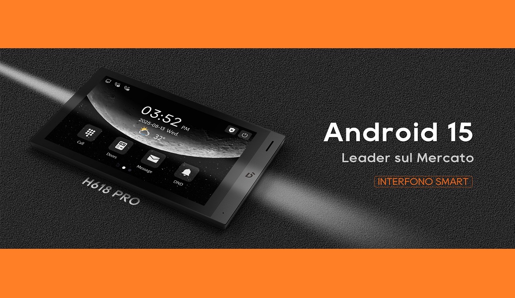 SNewsOnline's tweet card. DNAKE presenta H618 Pro, monitor da interno 10,1'' con Android 15, Wi-Fi 6 e funzioni smart avanzate. Soluzione ideale per smart home, edifici multi-unità e progetti commerciali.