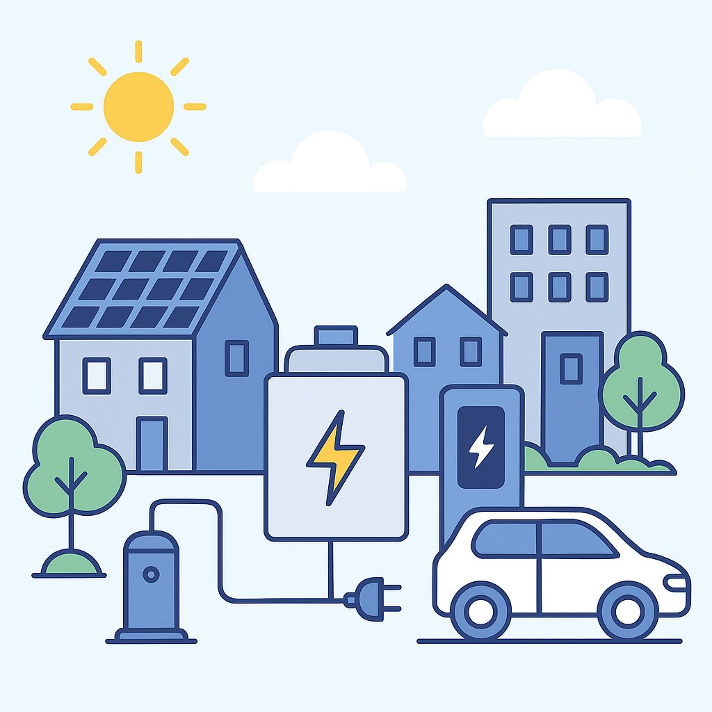 probonoh2020's tweet card. ⚡ One of the main challenges for the deployment of fast charging infrastructure is grid availability.  But what if limited grid power was no longer a barrier?   At ProbonoH2020, we see battery...