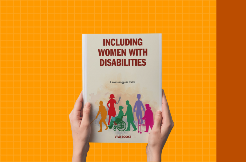 VivaBooksIndia's tweet card. Including Women with Disabilities explores social, economic, and cultural challenges while highlighting empowerment and policy reform for inclusion in Mizoram.