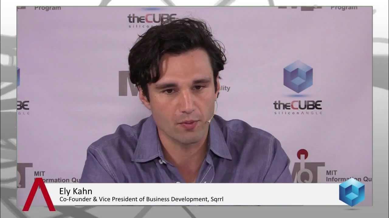 CrowdChatApp's tweet card. Ely Kahn, Sqrrl - MIT Information Quality 2013 - #MIT #CDOIQ #theCUBE