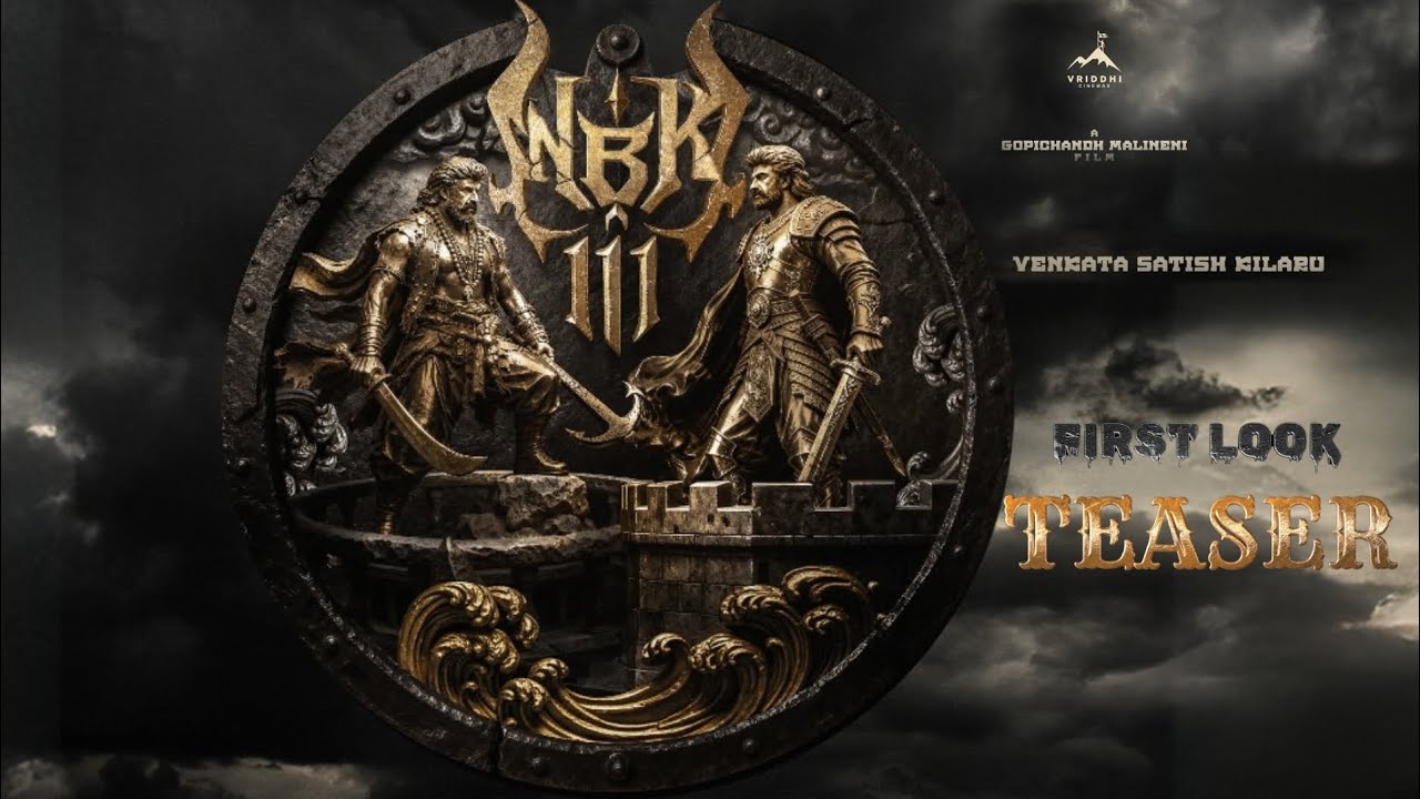 kumar_vije27068's tweet card. NBK111 First Look Teaser! Nandamuri Balakrishna! Nayanthara! Gopich...