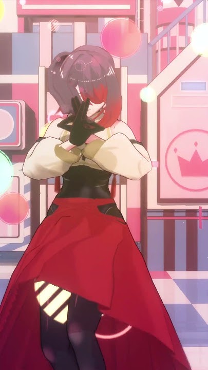 HiEDa_nO_aYa's tweet card. キスキツネ - HIMEHINA / 稗田亞夜（MMD) #キスキツネ #mmd #vtuber