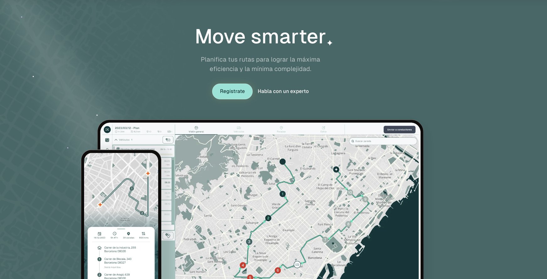 upta_es's tweet card. Routal es la App para optimizar rutas para repartidores autónomos más sencilla y económica del mercado. Planifica tus rutas gratis, ya sea en furgoneta o camión.