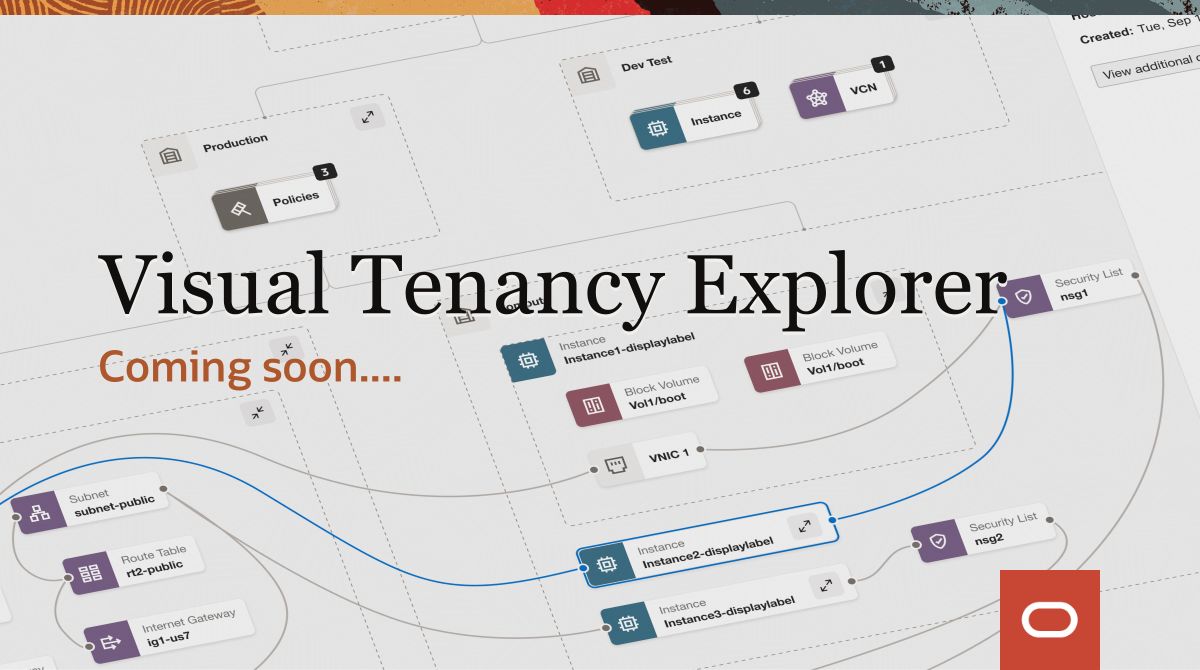 scrossoracle's tweet card. OCI users – Do you need to get a better understanding of how resources are deployed in your tenancy? Oracle will be launching a new OCI Visual Tenancy Explorer to provide insight to resource placem...
