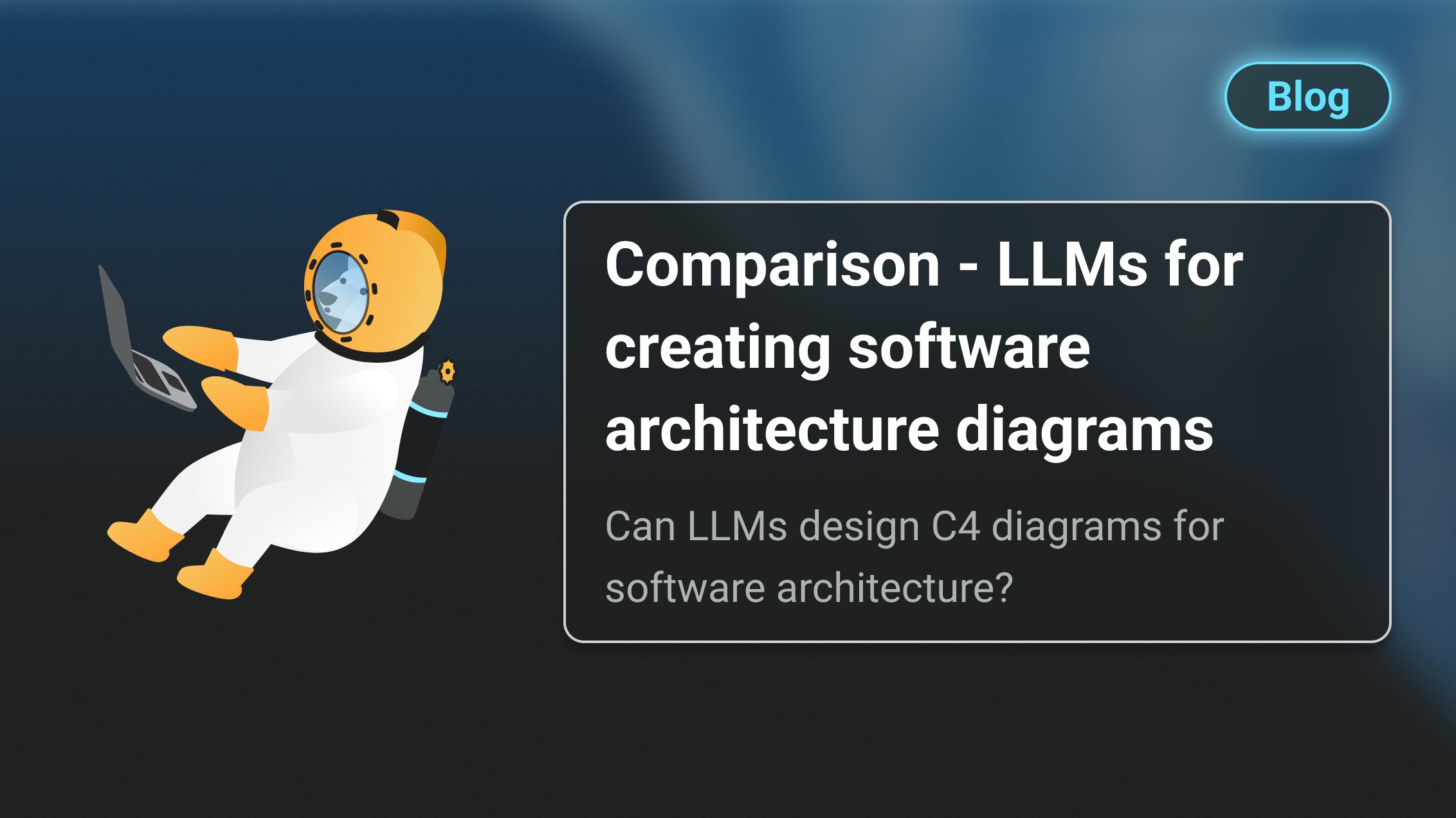 ice_panel's tweet card. LLMs are getting better at coding tasks, but can they design C4 diagrams for software architecture?