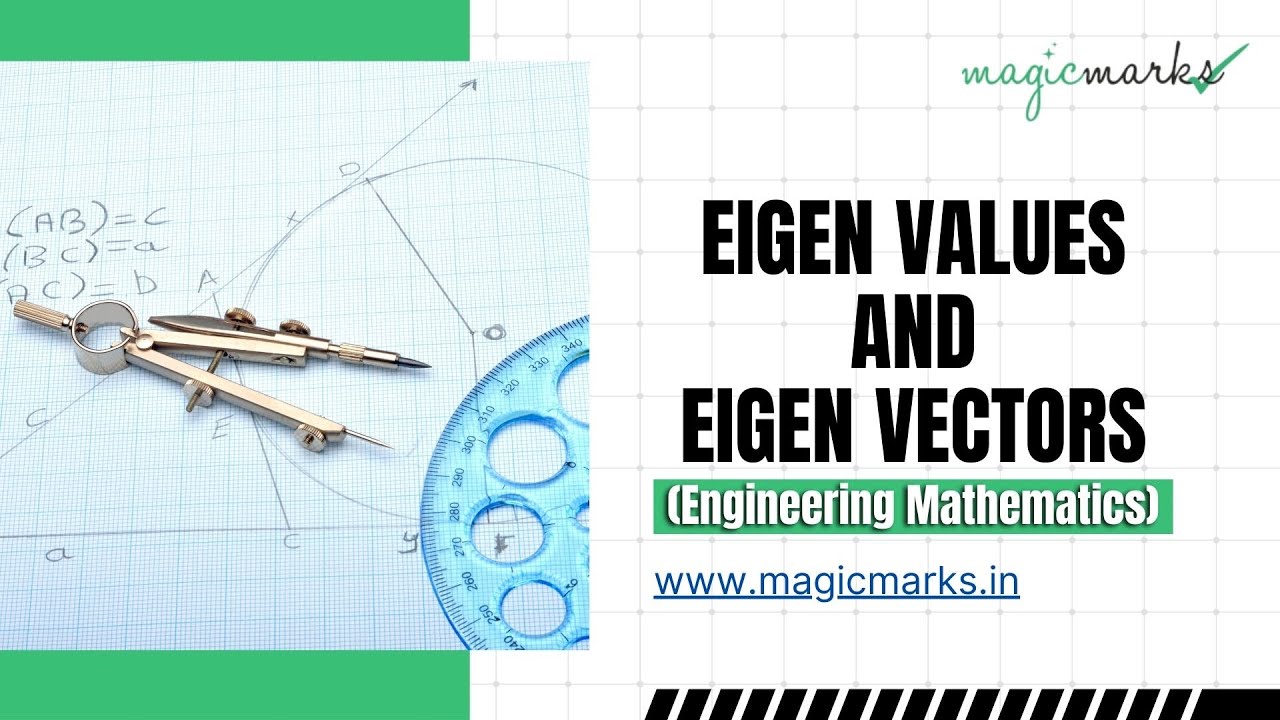 magicmrks's tweet card. Eigen Values and Eigen Vectors Explained | Engineering Mathematics-I...