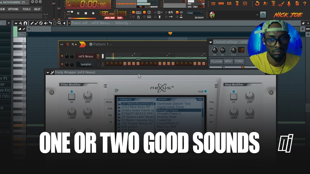 Nickjoe_'s tweet card. The Easiest Way To Make Melodies That Sound Pro
