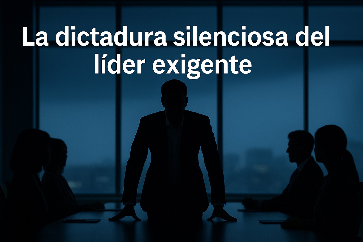 dantonanzas's tweet card. ¿qué pasa cuando siempre se trabaja con un líder exigente? No sólo afecta en tu salud, sino también en la de los demás ¿disfrutas del camino?