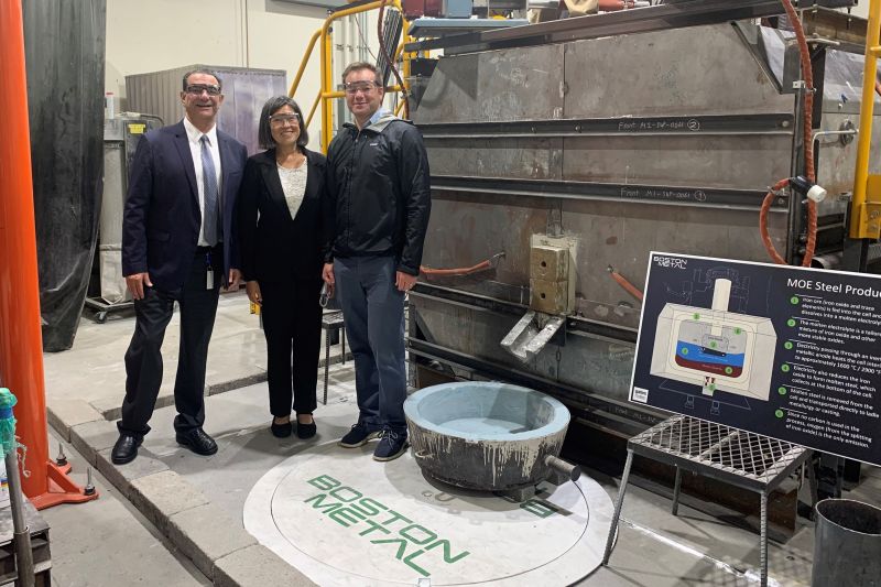 dsadoway's tweet card. Thank you to Massachusetts Department of Energy Resources Commissioner, Patrick Woodcock, and Executive Office of Energy and Environmental Affairs Undersecretary of Energy, Judy Chang, for visiting...