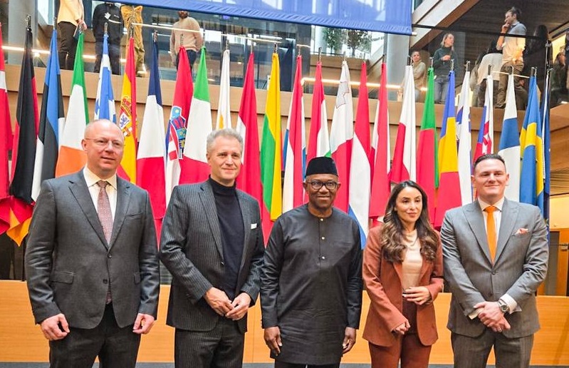 ParallelFacts's tweet card. Obi made the appeal during meetings in Strasbourg, France, with members of key European Parliament committees, including Foreign Affairs, Civil Liberties,