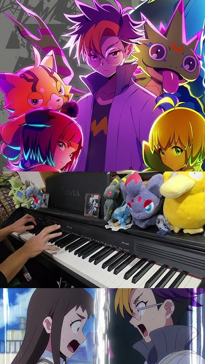 kiria_0's tweet card. 【ピアノ】「Mad Pulse / MADKID」TVアニメ『DIGIMON BEATBREAK』 OP【弾いてみた】- anime...