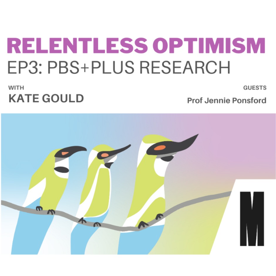 PBSPlusProject's tweet card. Relentless Optimism