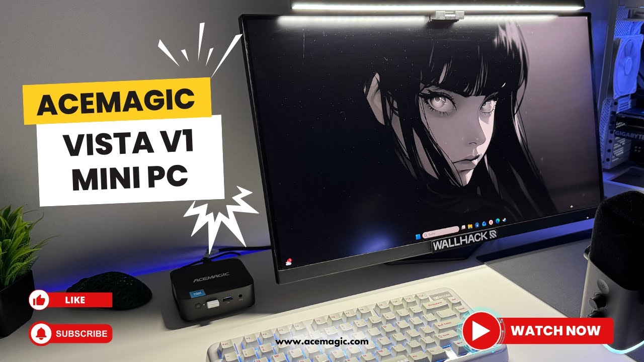 Acemagic_MiniPC's tweet card. ACEMAGIC Vista V1 Mini PC 🖥️🚀🔥 Serious performance ideal for...