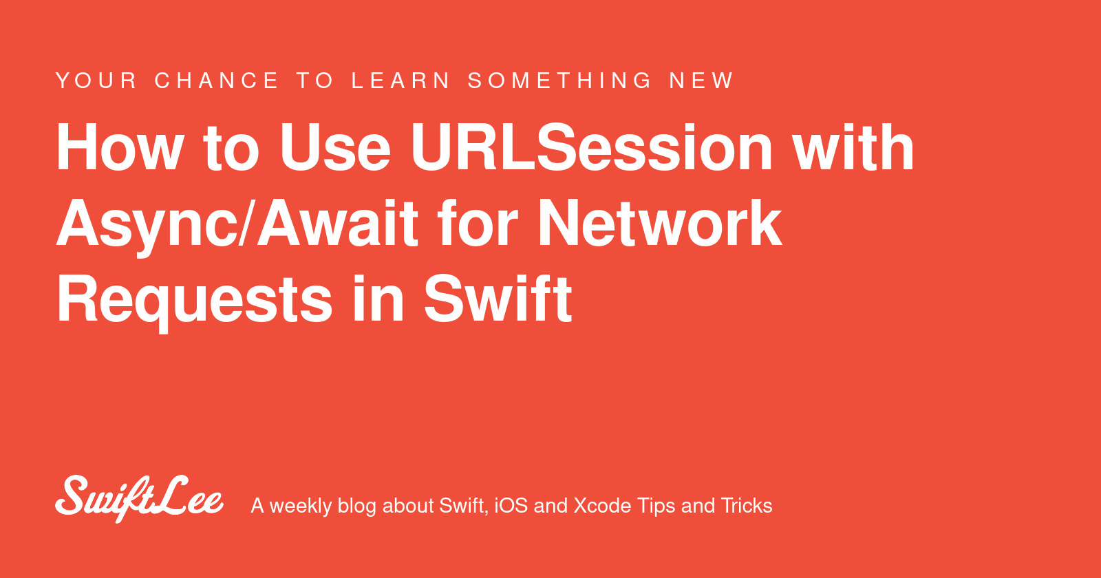 iosdevelopernew's tweet card. Unlock the power of URLSession async/await for network requests. Perform API requests and decode JSON data without third-party frameworks.