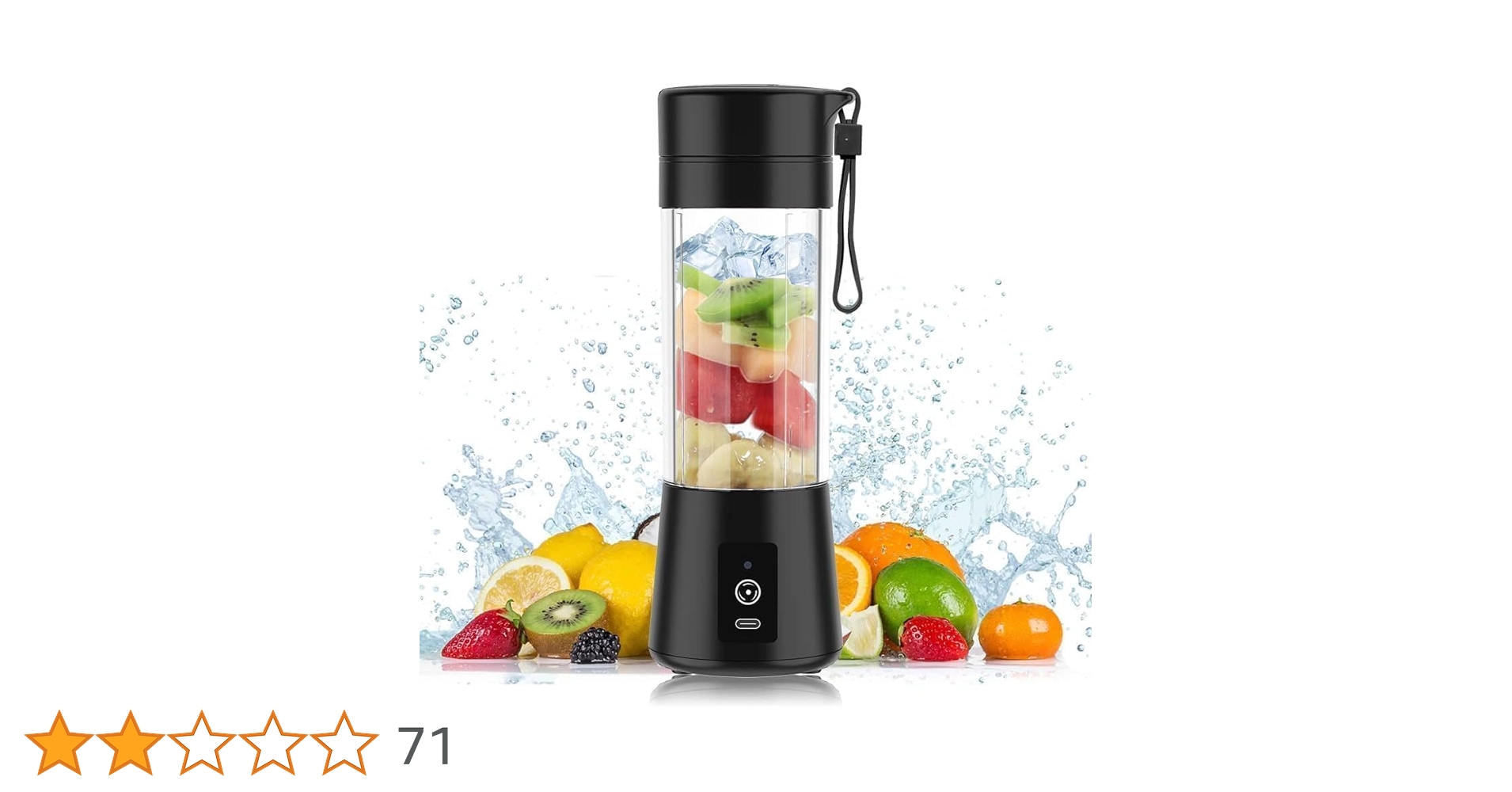 DealsinIND's tweet card. Portable Juicer Mixer Blender For Juices