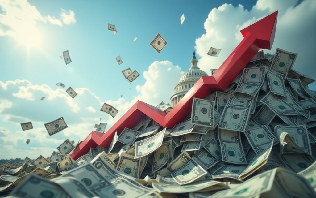 DioPt5's tweet card. The US debt has surpassed $37 trillion, yet markets remain calm. Trump's new tax bill adds fuel to a growing crisis investors are underestimating. The spiral has already begun.